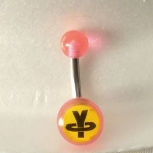 Vrey cute Y sign navel rings!🛍